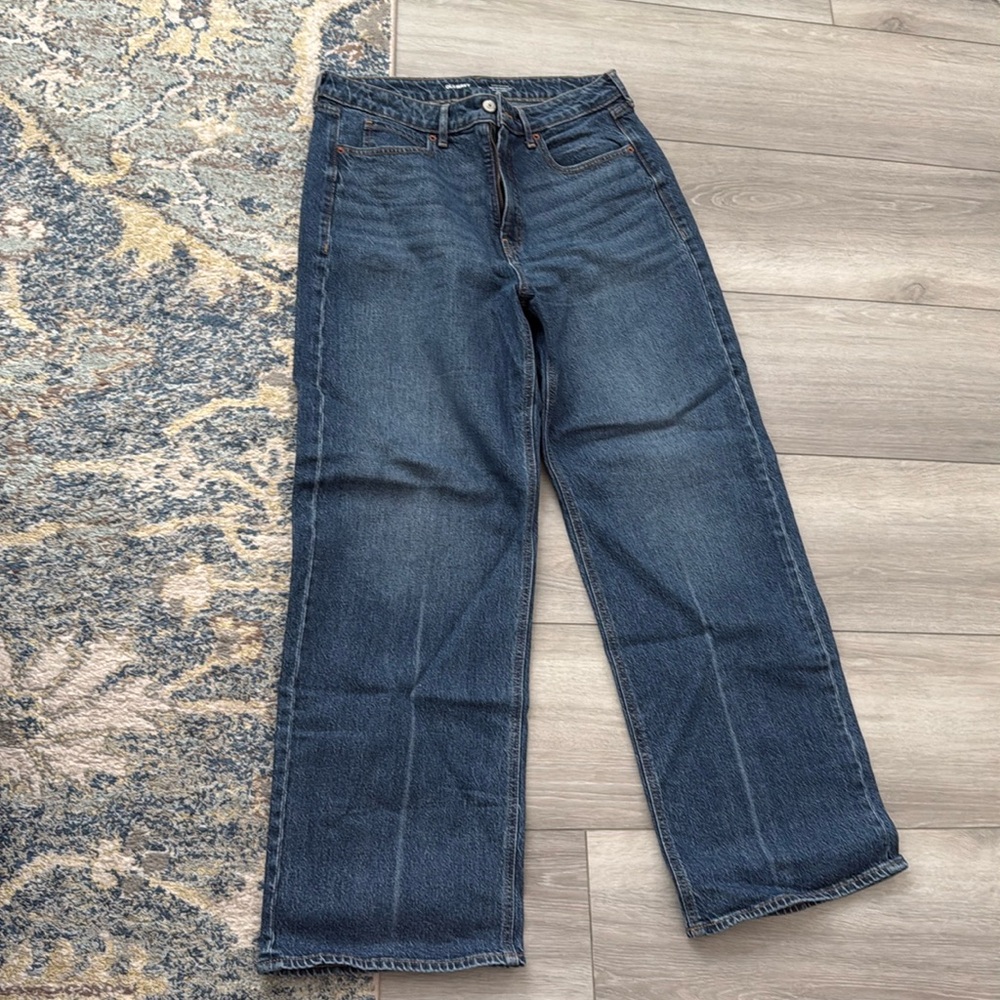 Old navy Ski hi wide leg jeans